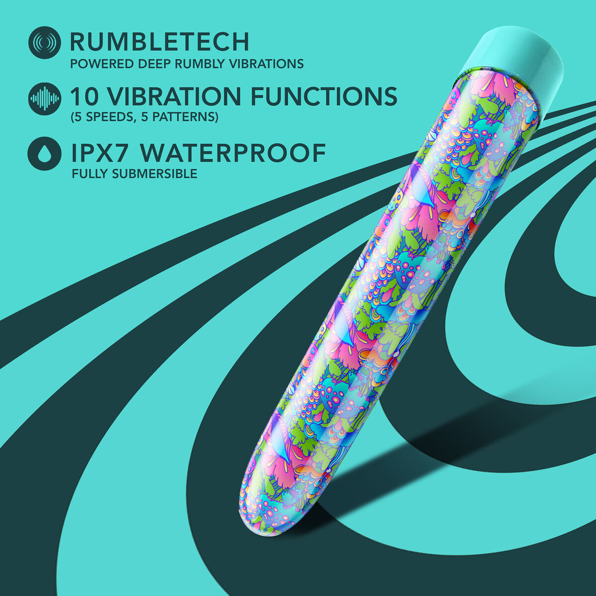 Vibrátor typu bullet Blush Limited Addiction zelená